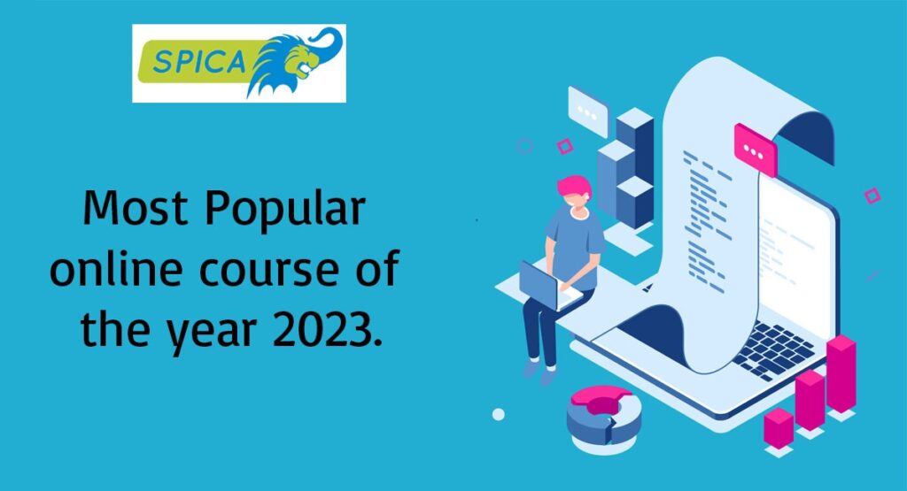 popular online learning course of the year