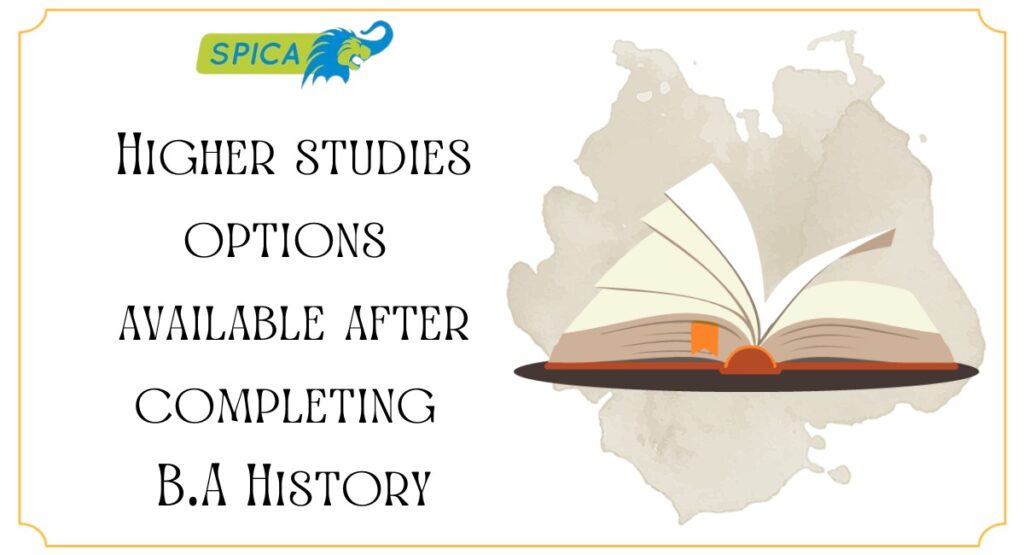 BA History-Higher studies courses