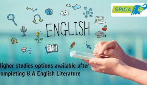 Higher studies in BA English literature course 