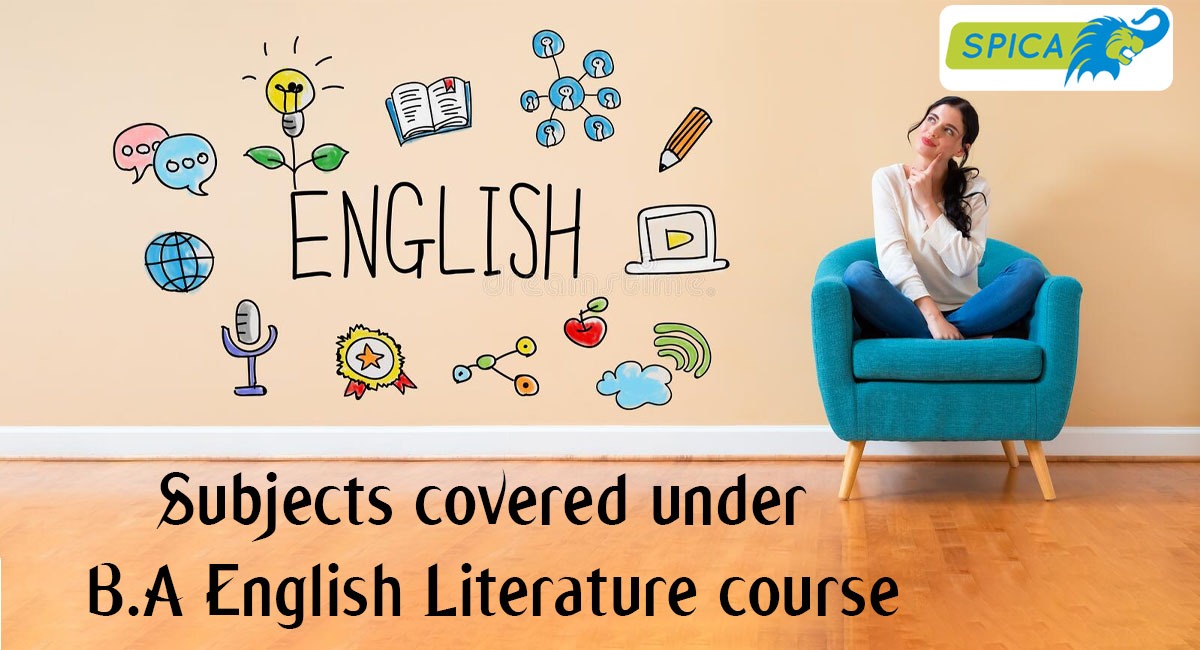 Subjects in BA English literature course