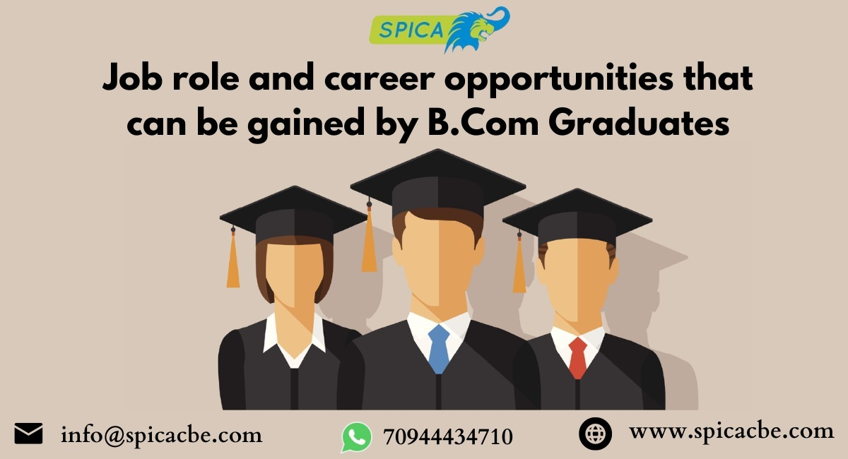Job and career offers for B.Com graduates.