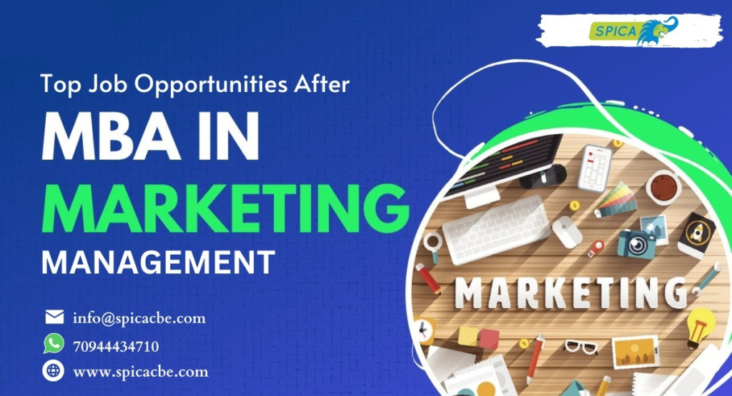 Job offers in MBA Marketing Management.