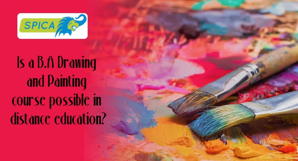 Is a BA Drawing and Painting possible in distance education?