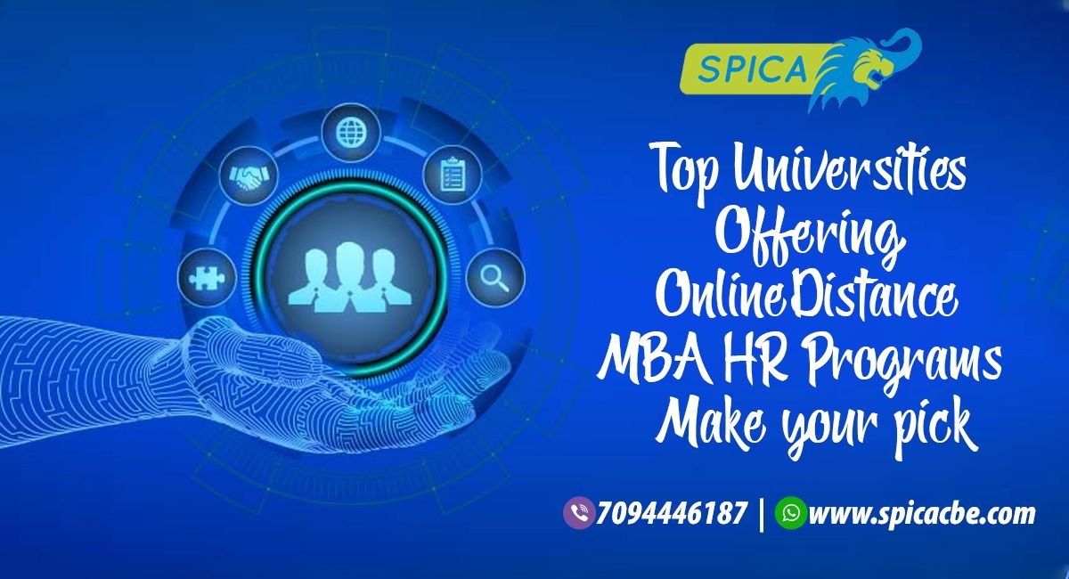 Offering Online/Distance MBA in HR Programs - Make your pick!