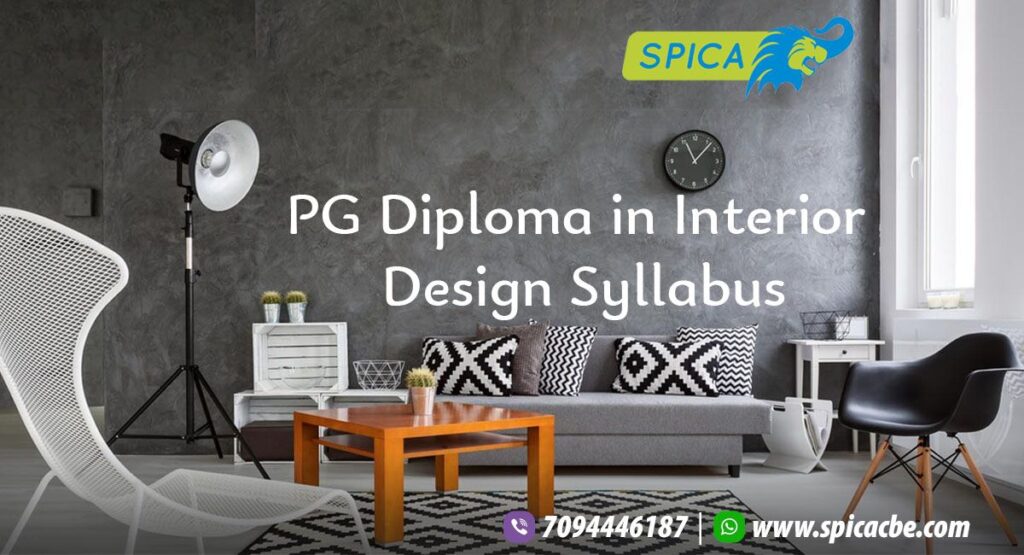 PG Diploma in Interior Design Syllabus