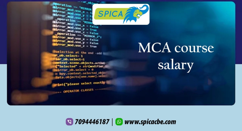 MCA Course Salary and High Valued Jobs - Make You What?