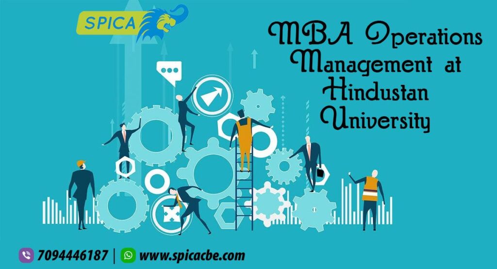 MBA Operations Management at Hindustan University