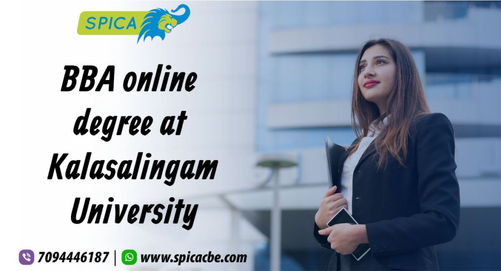 BBA Online Degree at Kalasalingam University