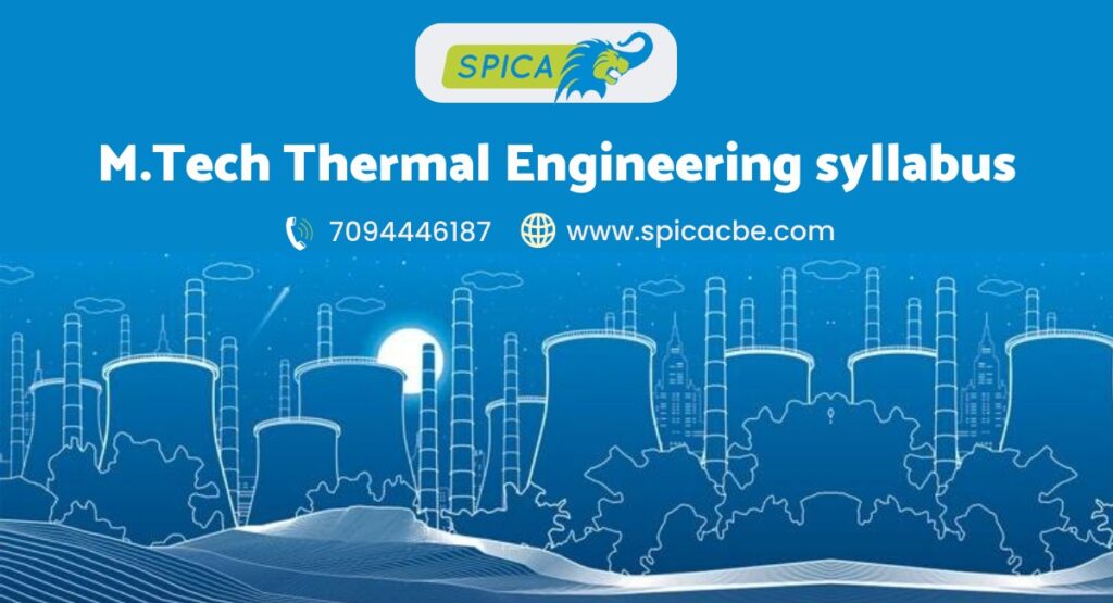 MTech Thermal Engineering Syllabus