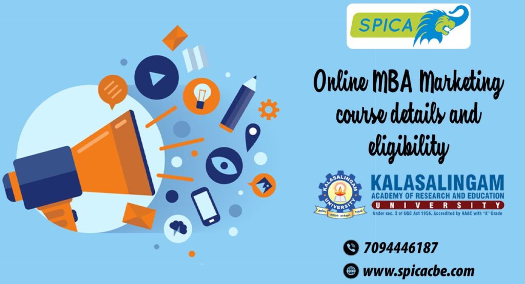 Online MBA Marketing at Kalasalingam