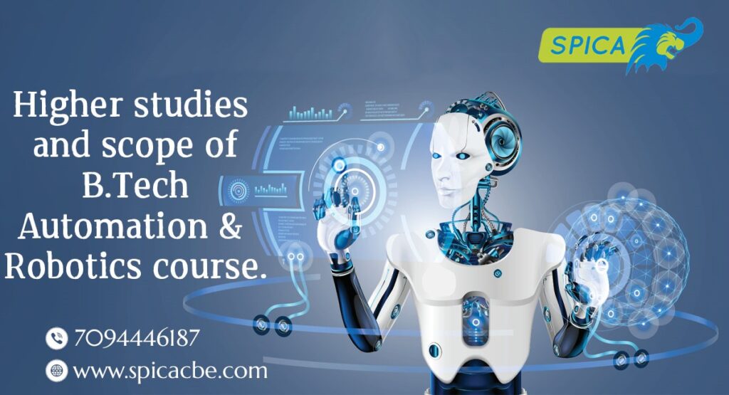 studies of B.Tech Automation and Robotics